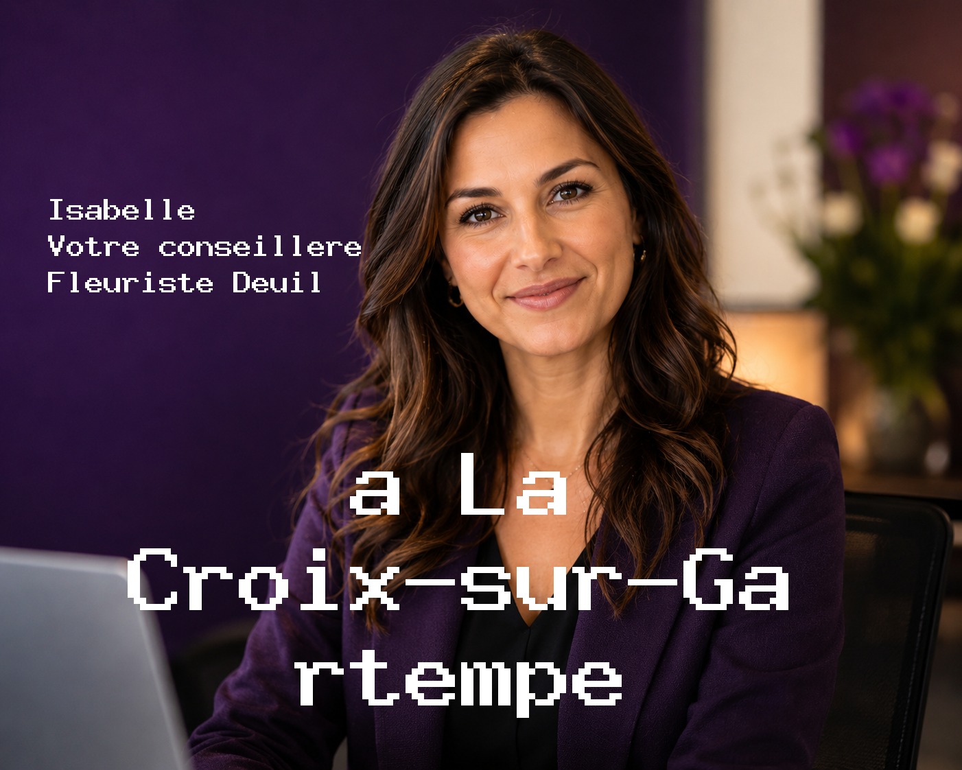 Isabelle, votre conseillère Fleuriste Deuil à La Croix-sur-Gartempe
