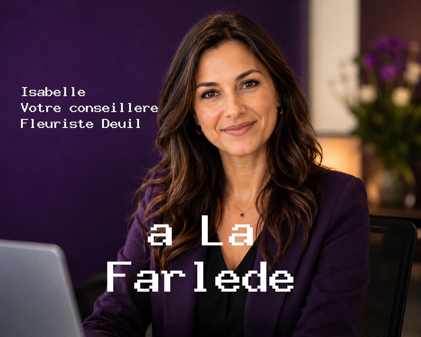 Isabelle, votre conseillère Fleuriste Deuil à La Farlède