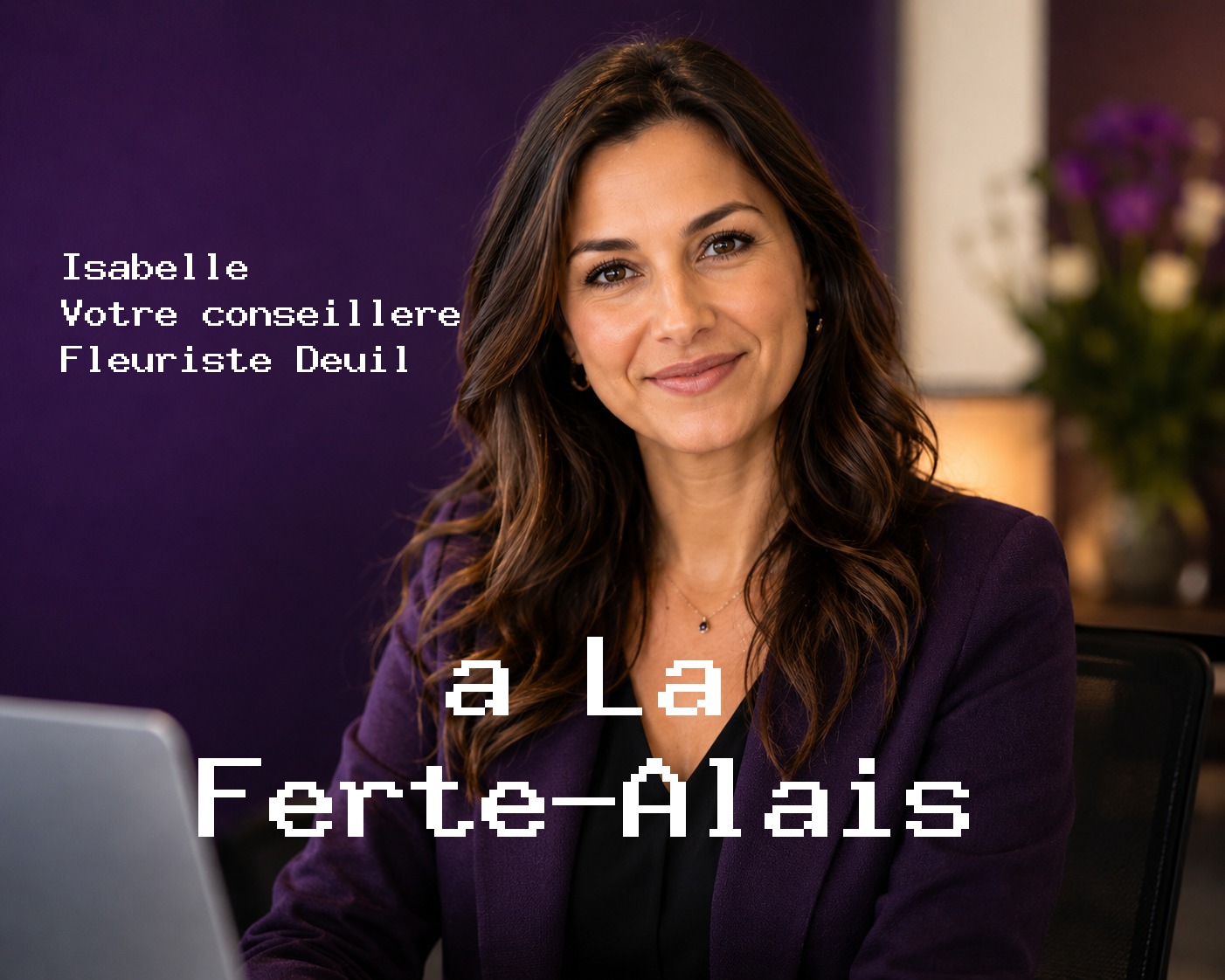 Isabelle, votre conseillère Fleuriste Deuil à La Ferté-Alais