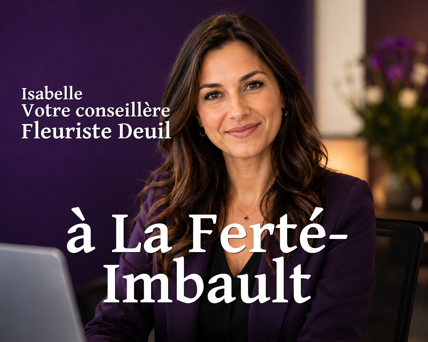 Isabelle, votre conseillère Fleuriste Deuil à La Ferté-Imbault