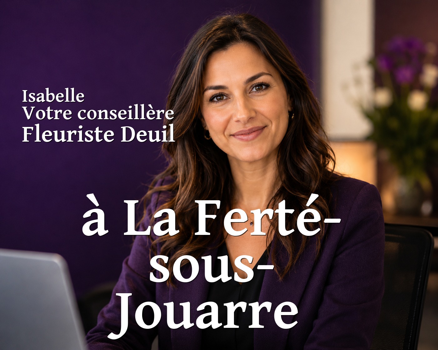 Isabelle, votre conseillère Fleuriste Deuil à La Ferté-sous-Jouarre