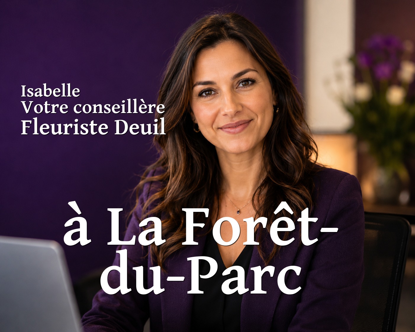 Isabelle, votre conseillère Fleuriste Deuil à La Forêt-du-Parc