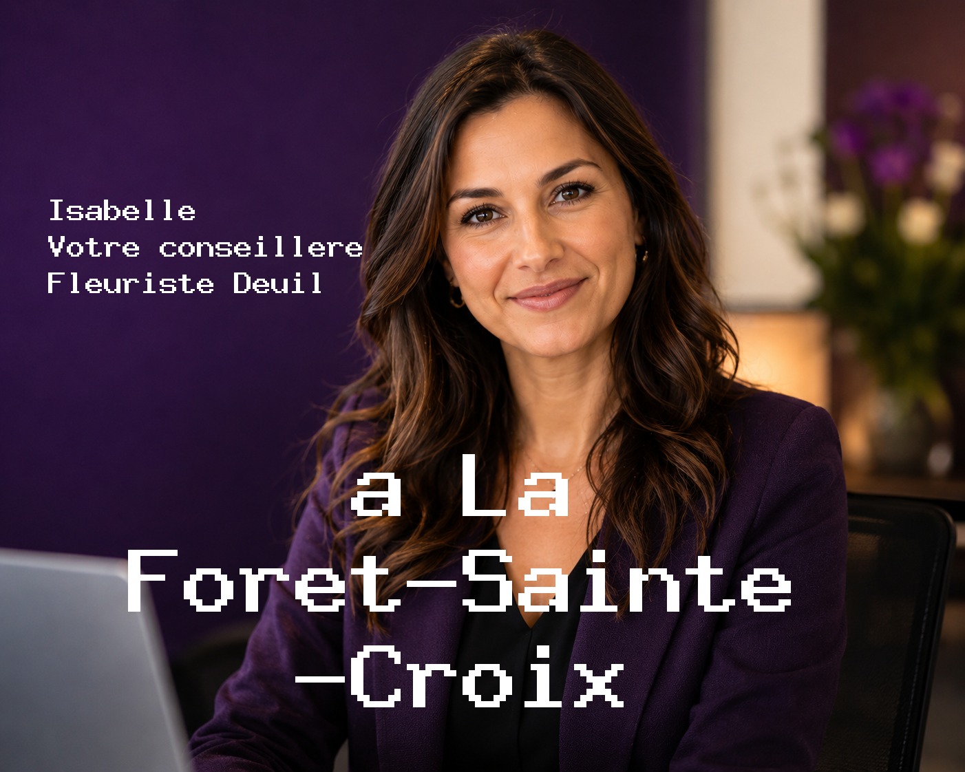 Isabelle, votre conseillère Fleuriste Deuil à La Forêt-Sainte-Croix