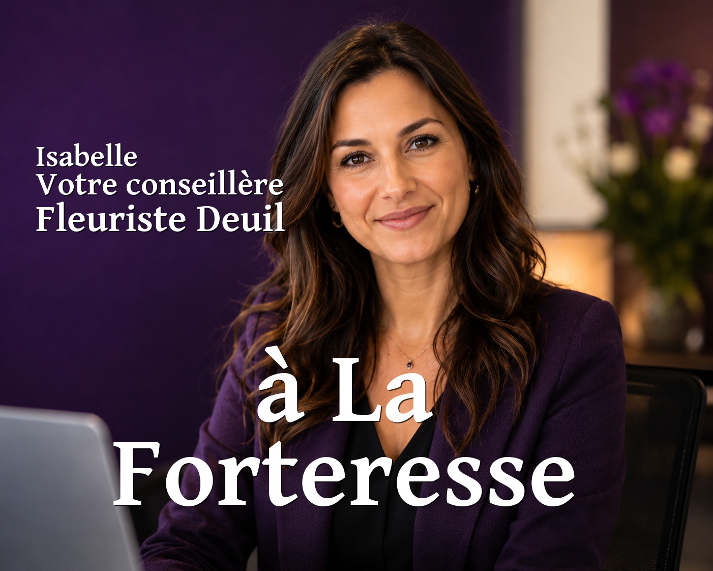 Isabelle, votre conseillère Fleuriste Deuil à La Forteresse