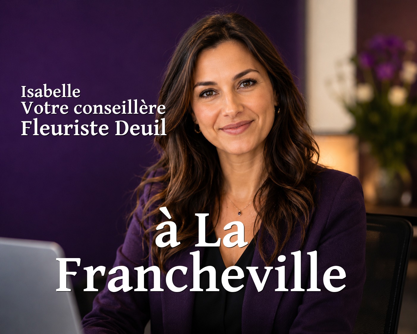 Isabelle, votre conseillère Fleuriste Deuil à La Francheville
