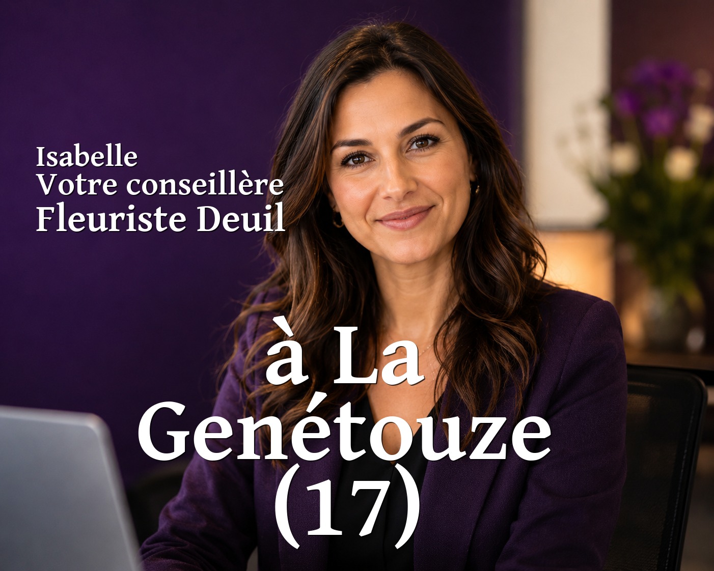 Isabelle, votre conseillère Fleuriste Deuil à La Genétouze (17)