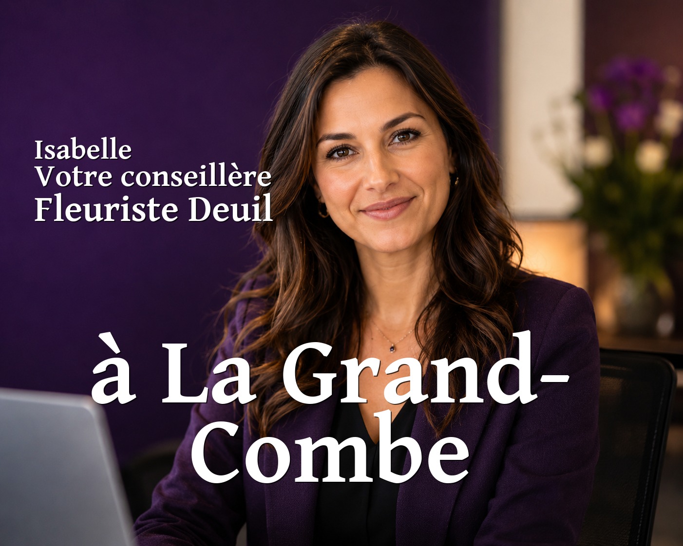 Isabelle, votre conseillère Fleuriste Deuil à La Grand-Combe