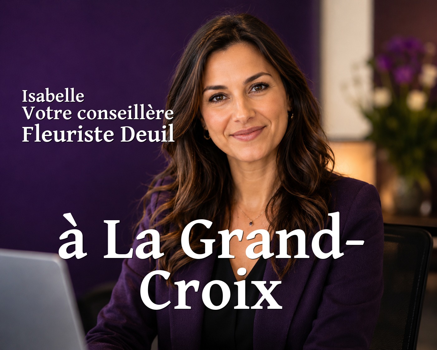 Isabelle, votre conseillère Fleuriste Deuil à La Grand-Croix