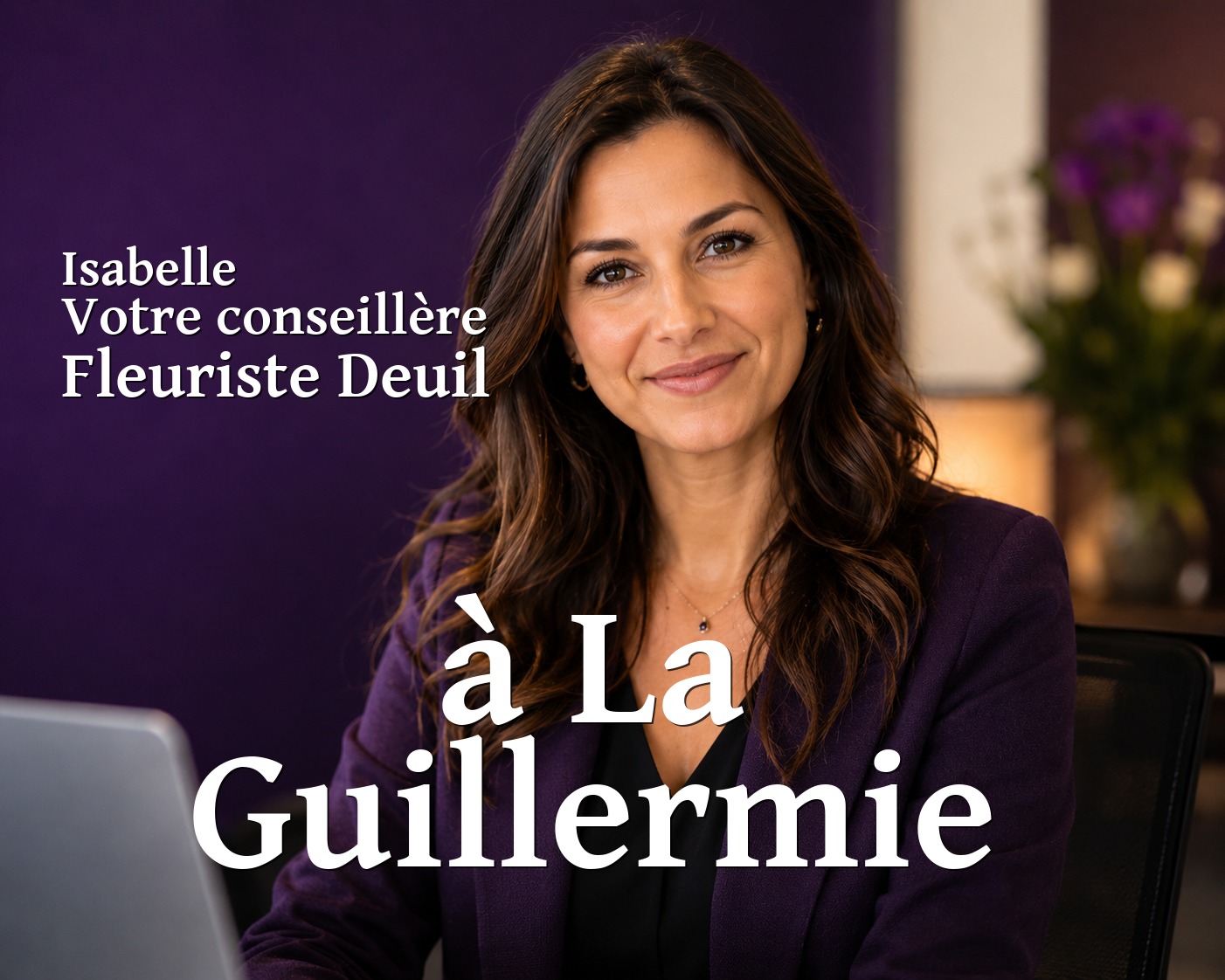Isabelle, votre conseillère Fleuriste Deuil à La Guillermie