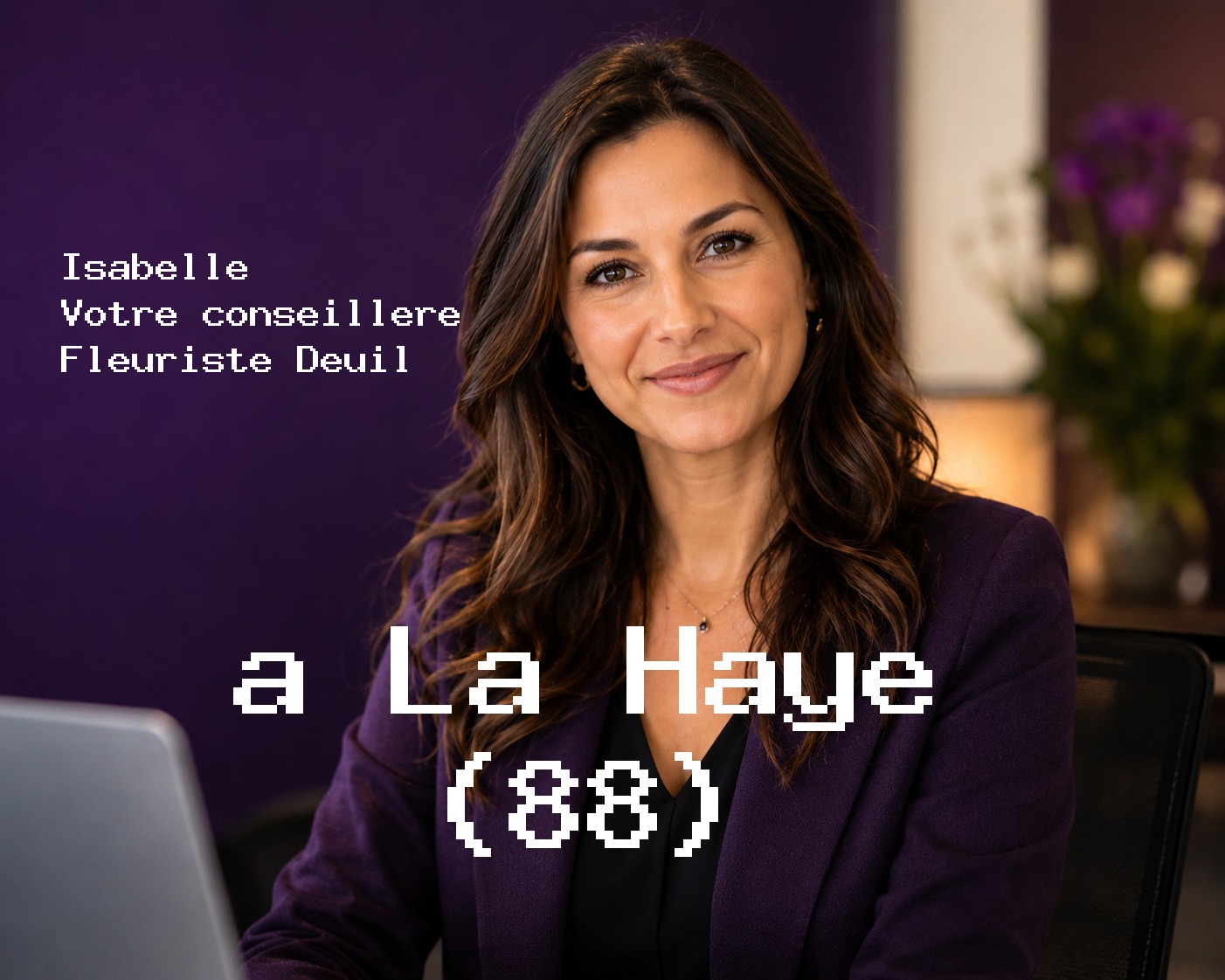 Isabelle, votre conseillère Fleuriste Deuil à La Haye (88)