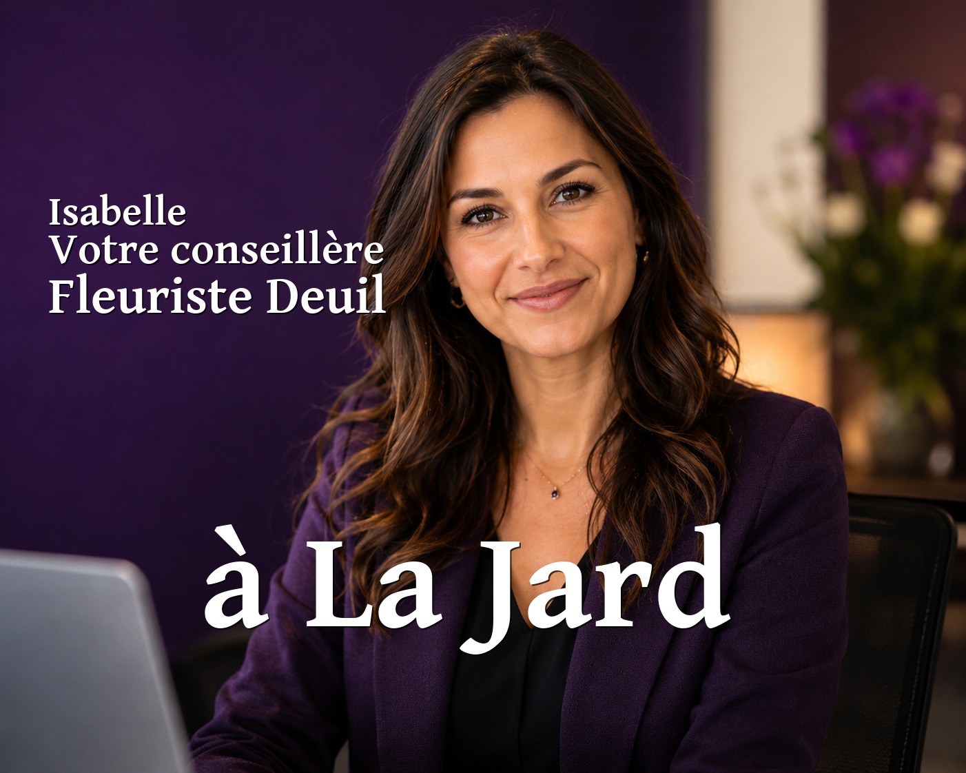 Isabelle, votre conseillère Fleuriste Deuil à La Jard