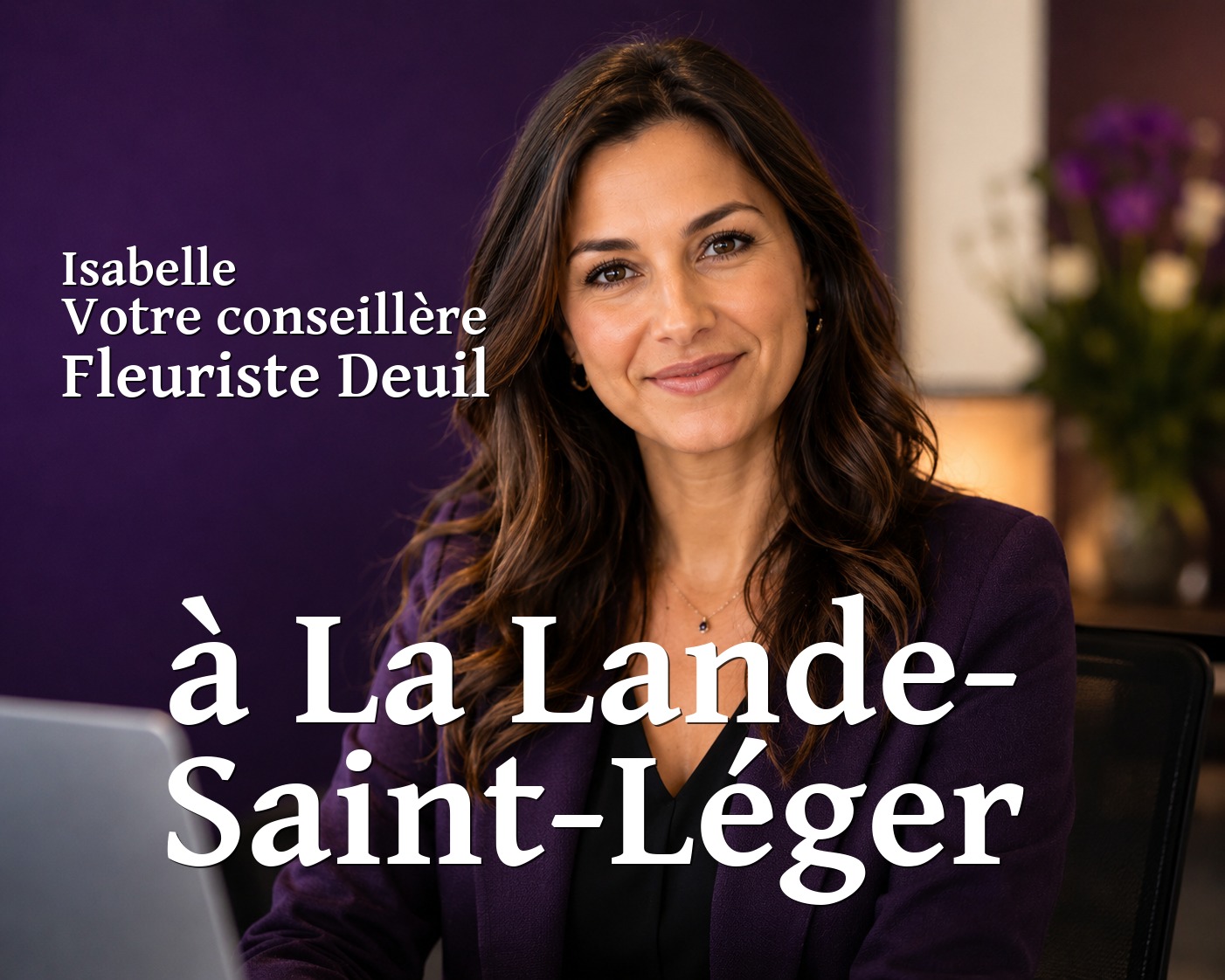 Isabelle, votre conseillère Fleuriste Deuil à La Lande-Saint-Léger
