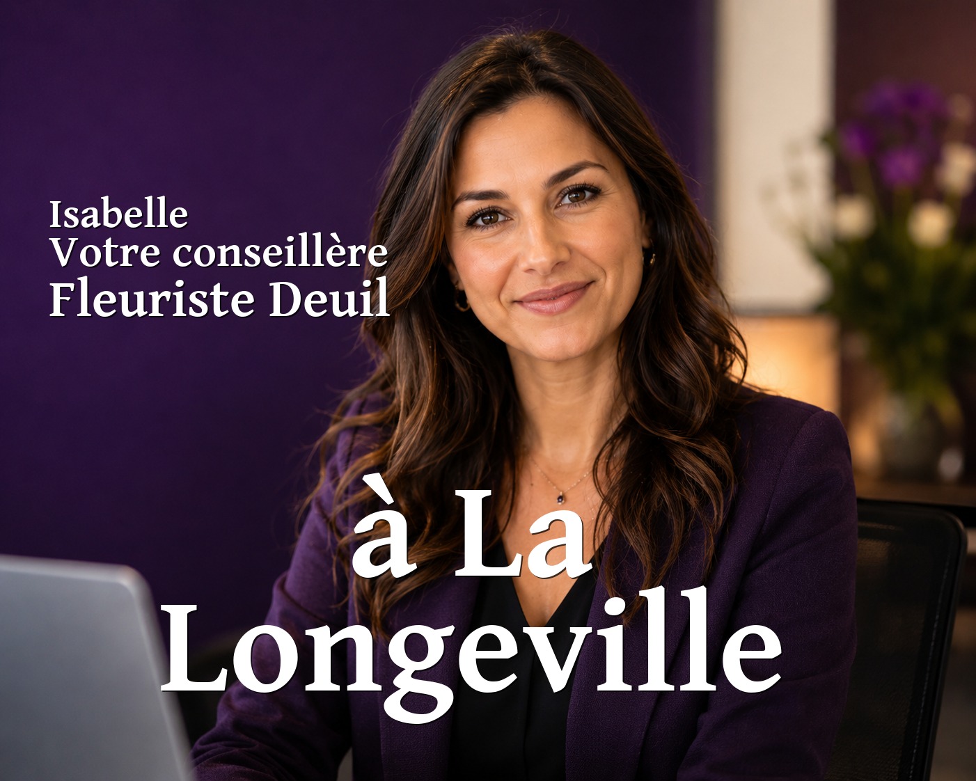 Isabelle, votre conseillère Fleuriste Deuil à La Longeville