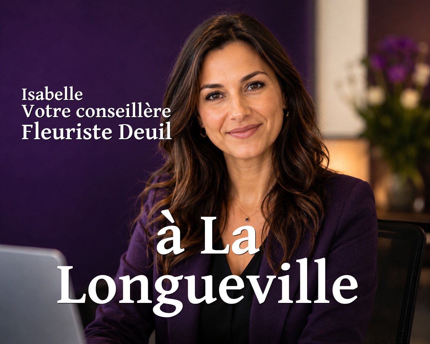 Isabelle, votre conseillère Fleuriste Deuil à La Longueville