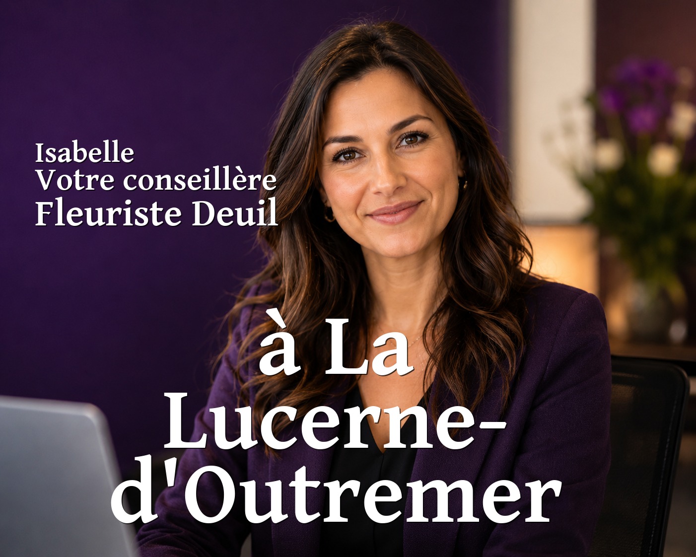 Isabelle, votre conseillère Fleuriste Deuil à La Lucerne-d'Outremer