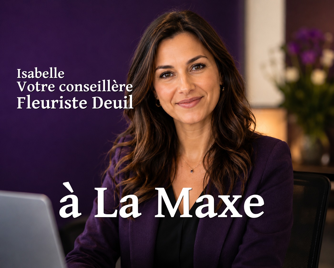Isabelle, votre conseillère Fleuriste Deuil à La Maxe