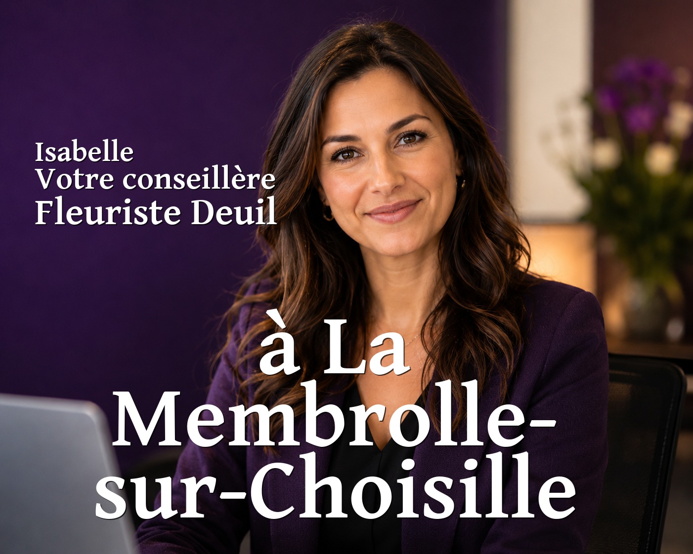 Isabelle, votre conseillère Fleuriste Deuil à La Membrolle-sur-Choisille