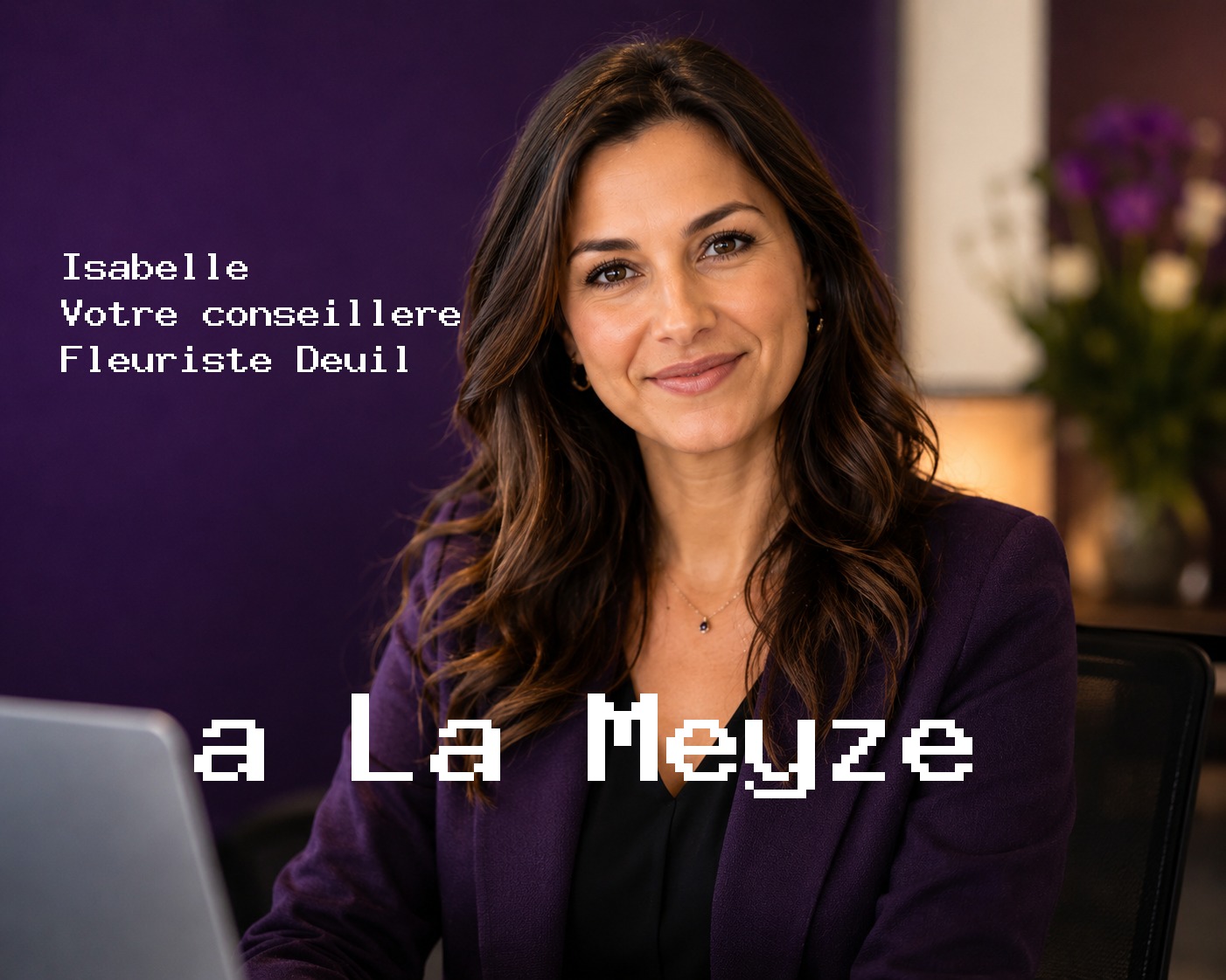 Isabelle, votre conseillère Fleuriste Deuil à La Meyze