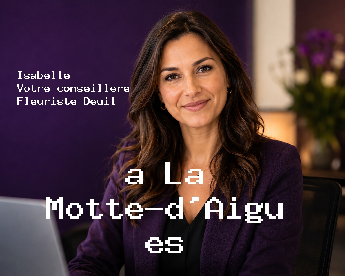 Isabelle, votre conseillère Fleuriste Deuil à La Motte-d'Aigues