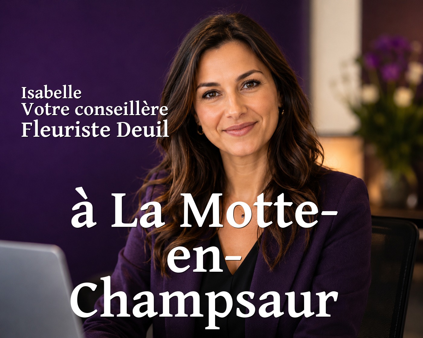 Isabelle, votre conseillère Fleuriste Deuil à La Motte-en-Champsaur