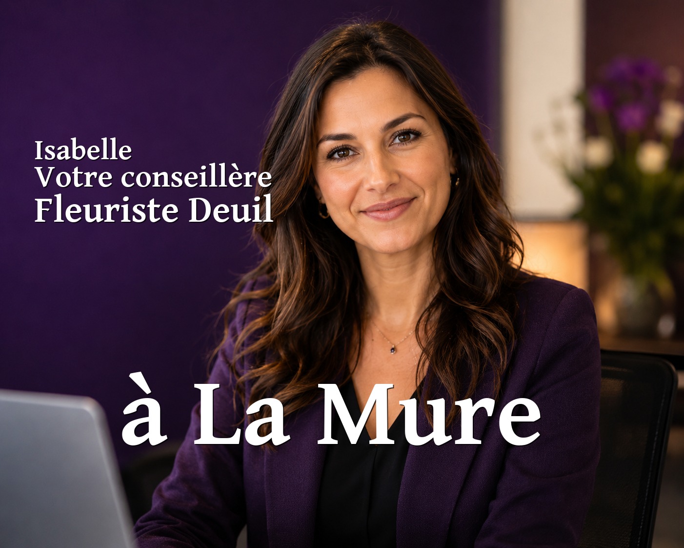 Isabelle, votre conseillère Fleuriste Deuil à La Mure