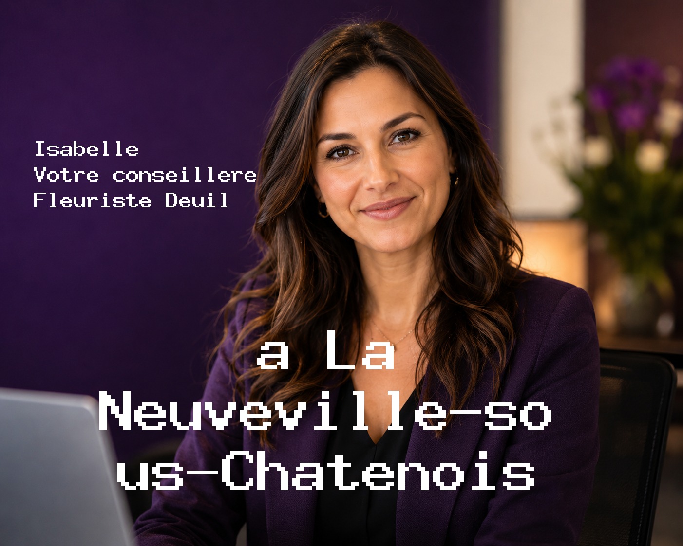 Isabelle, votre conseillère Fleuriste Deuil à La Neuveville-sous-Châtenois