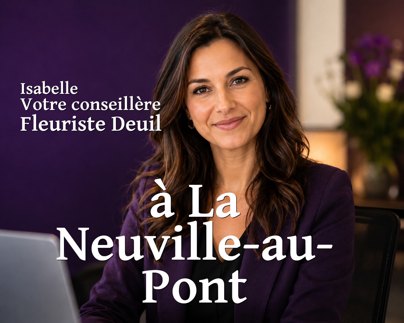Isabelle, votre conseillère Fleuriste Deuil à La Neuville-au-Pont