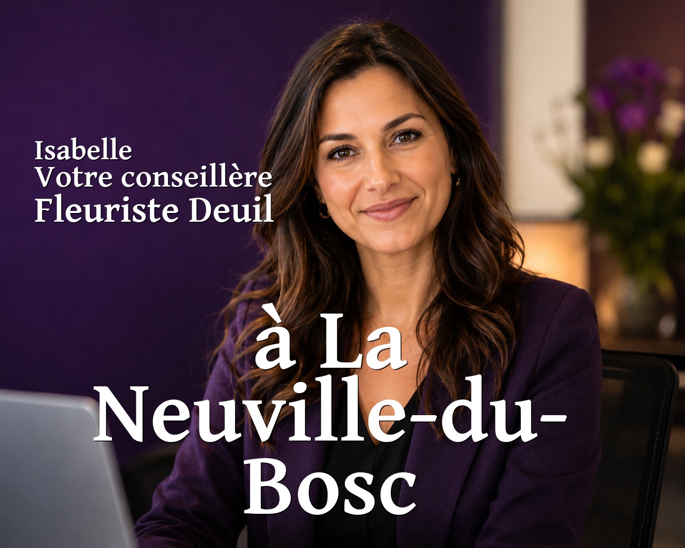 Isabelle, votre conseillère Fleuriste Deuil à La Neuville-du-Bosc