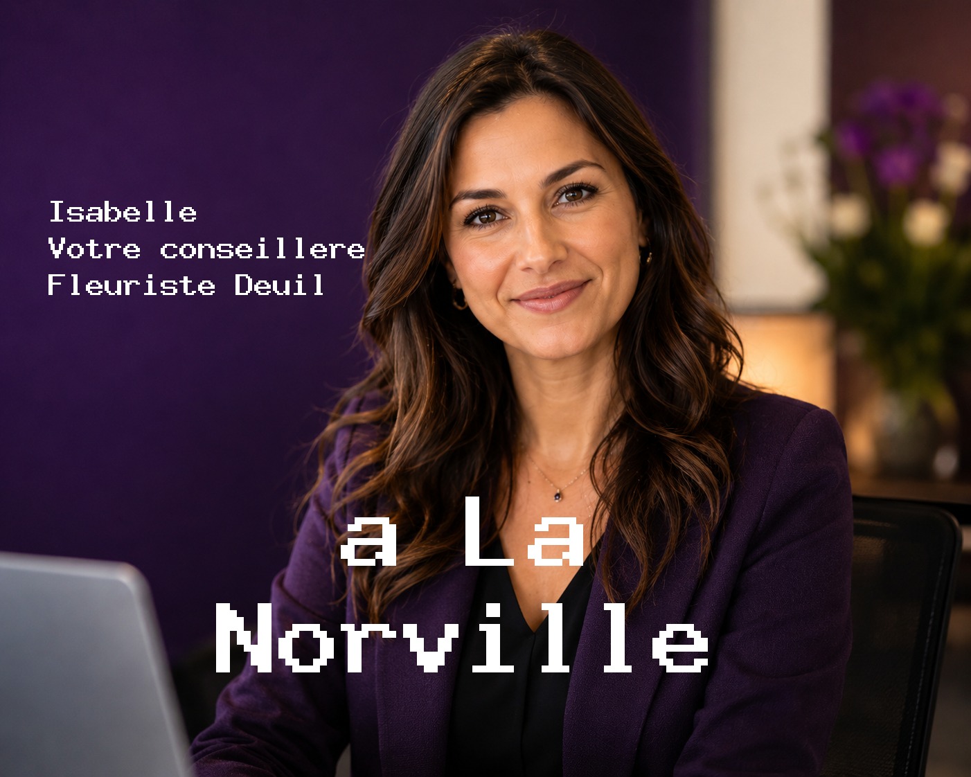 Isabelle, votre conseillère Fleuriste Deuil à La Norville