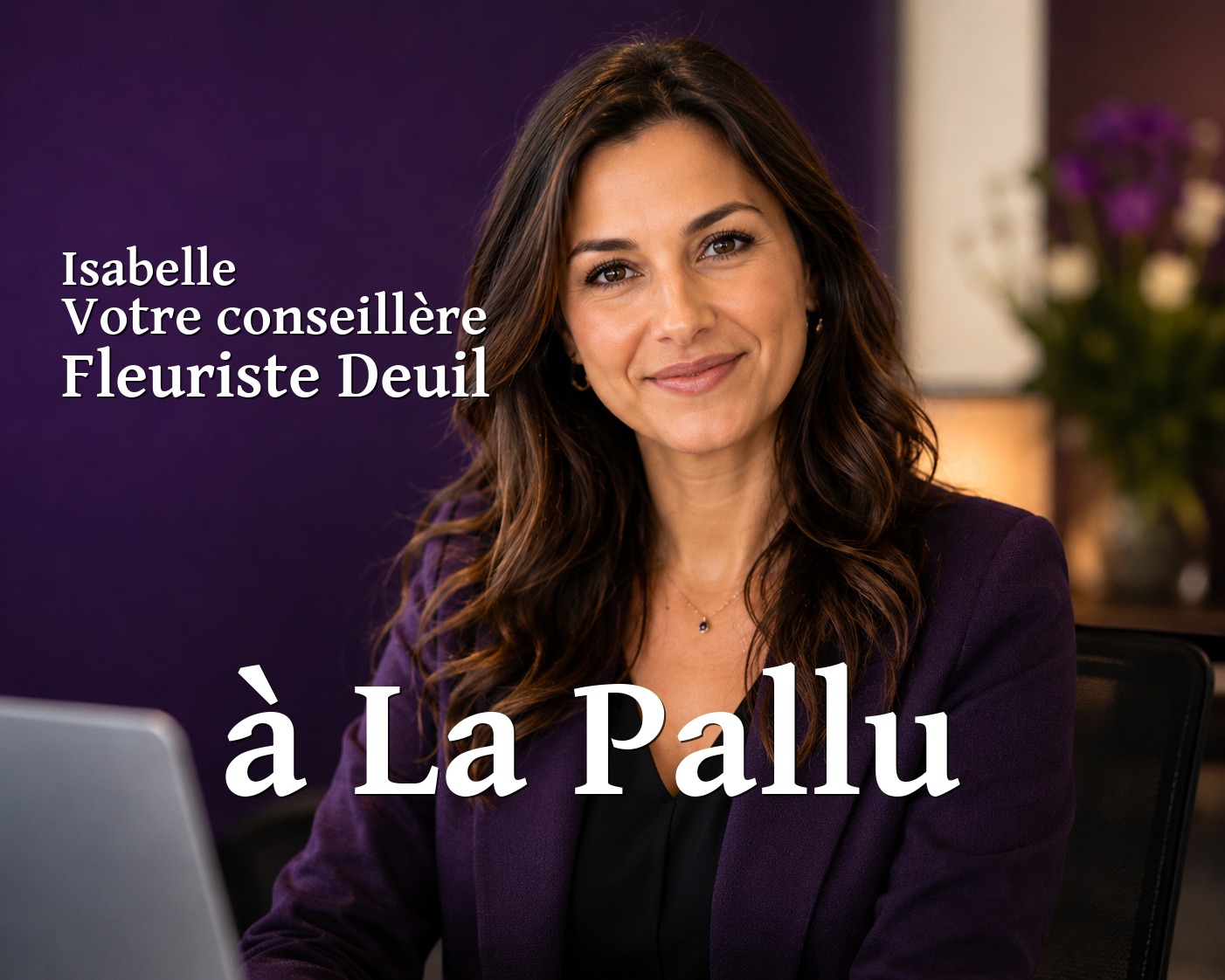 Isabelle, votre conseillère Fleuriste Deuil à La Pallu