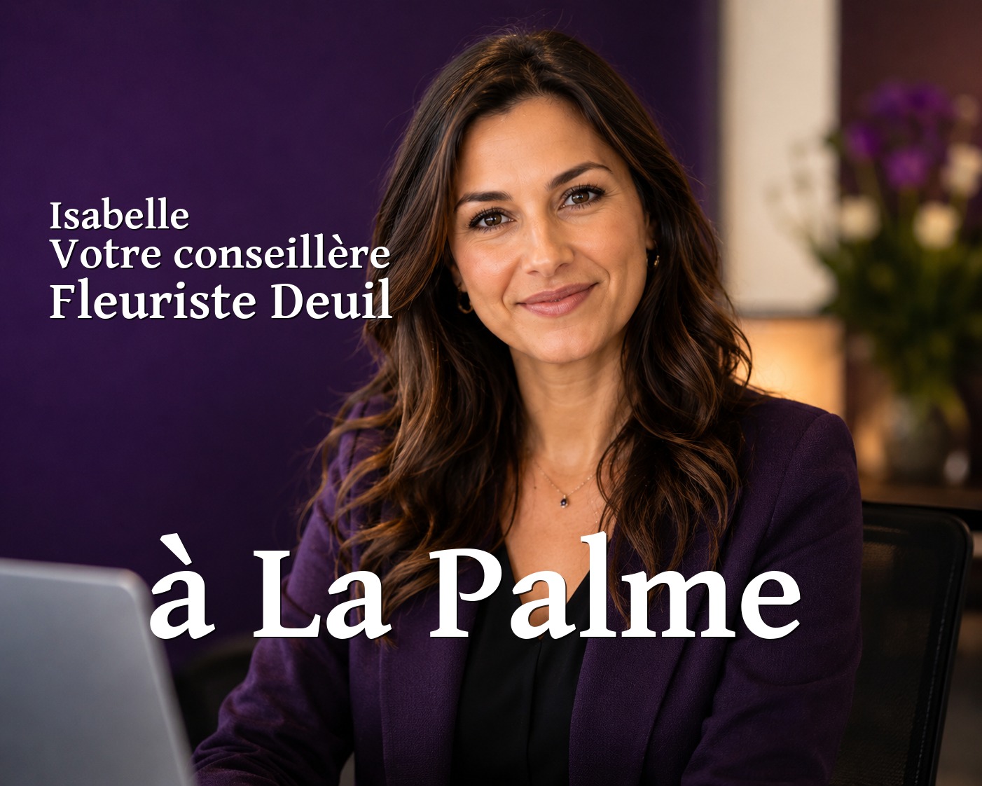 Isabelle, votre conseillère Fleuriste Deuil à La Palme