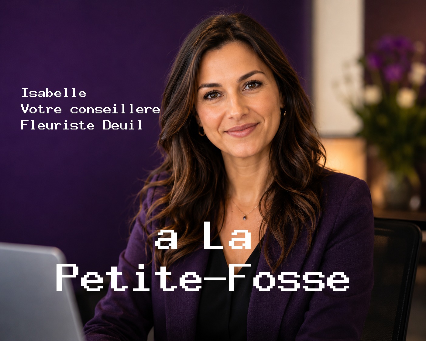 Isabelle, votre conseillère Fleuriste Deuil à La Petite-Fosse