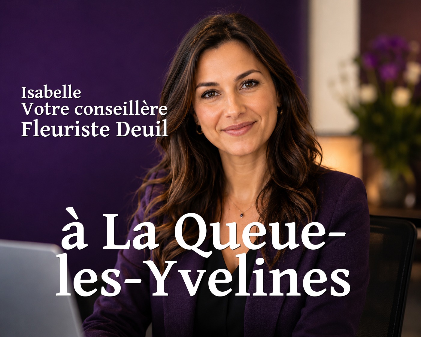 Isabelle, votre conseillère Fleuriste Deuil à La Queue-les-Yvelines