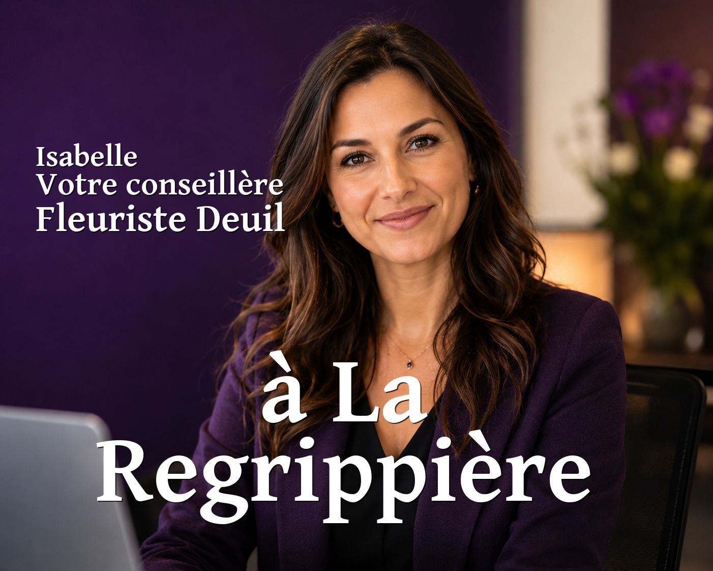 Isabelle, votre conseillère Fleuriste Deuil à La Regrippière