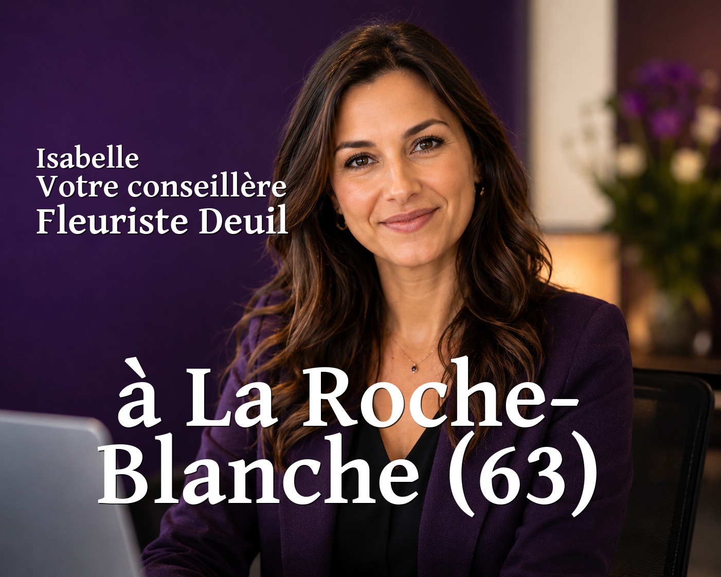 Isabelle, votre conseillère Fleuriste Deuil à La Roche-Blanche (63)