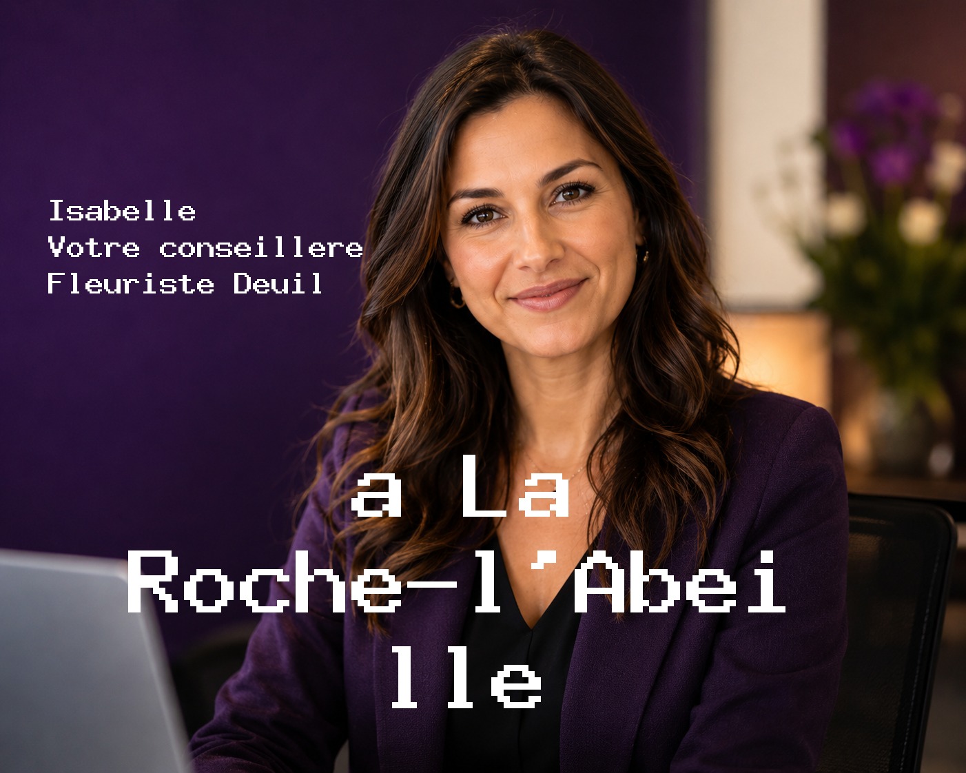 Isabelle, votre conseillère Fleuriste Deuil à La Roche-l'Abeille