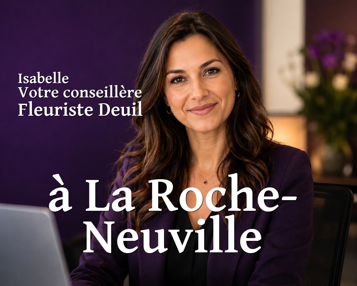 Isabelle, votre conseillère Fleuriste Deuil à La Roche-Neuville