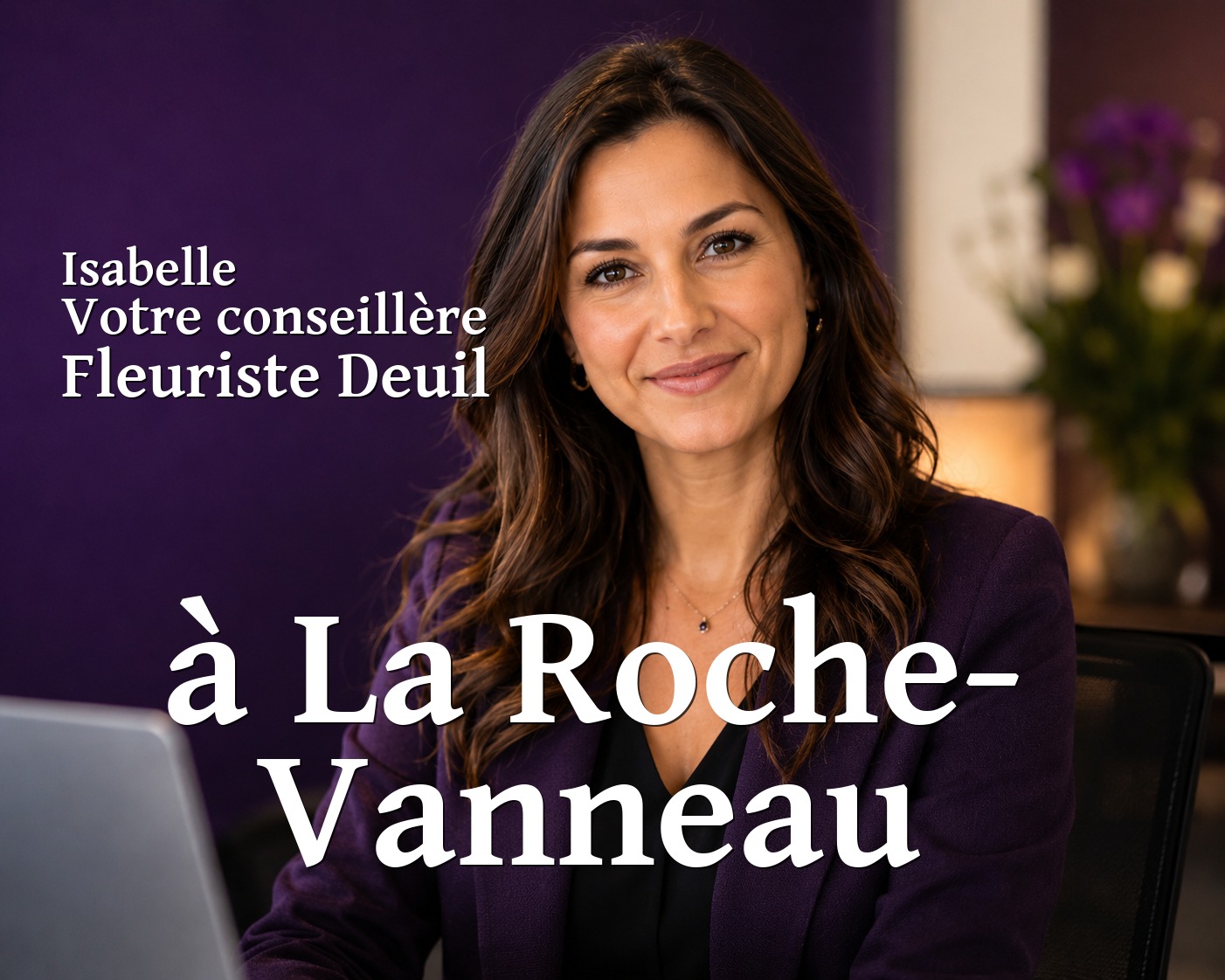 Isabelle, votre conseillère Fleuriste Deuil à La Roche-Vanneau