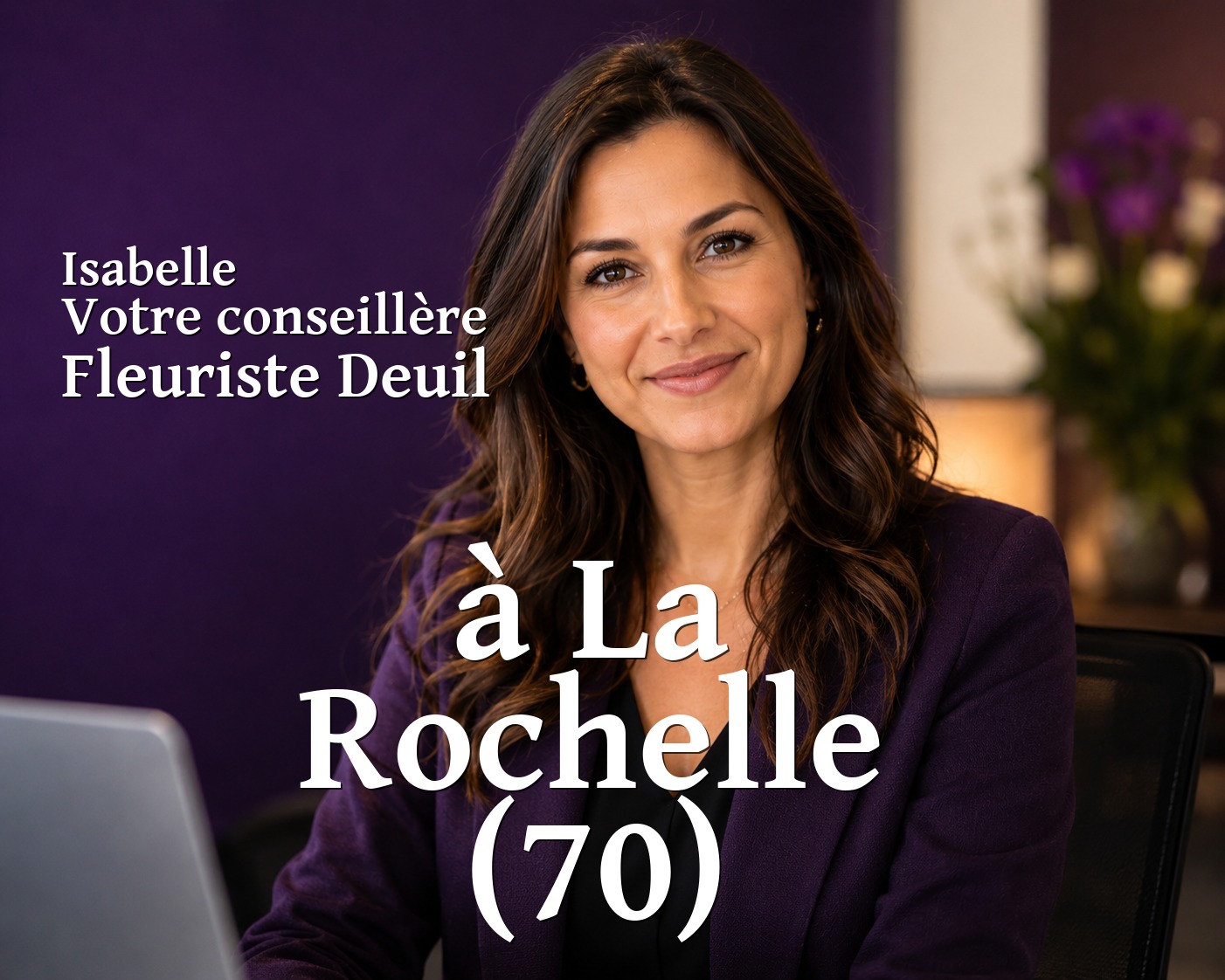 Isabelle, votre conseillère Fleuriste Deuil à La Rochelle (70)