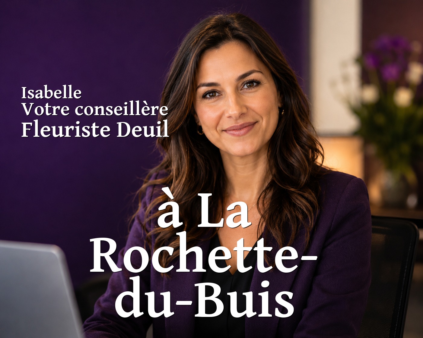 Isabelle, votre conseillère Fleuriste Deuil à La Rochette-du-Buis