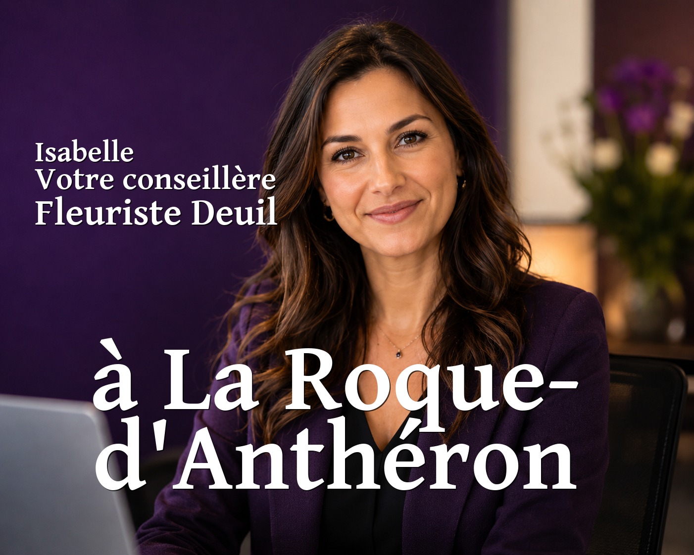 Isabelle, votre conseillère Fleuriste Deuil à La Roque-d'Anthéron