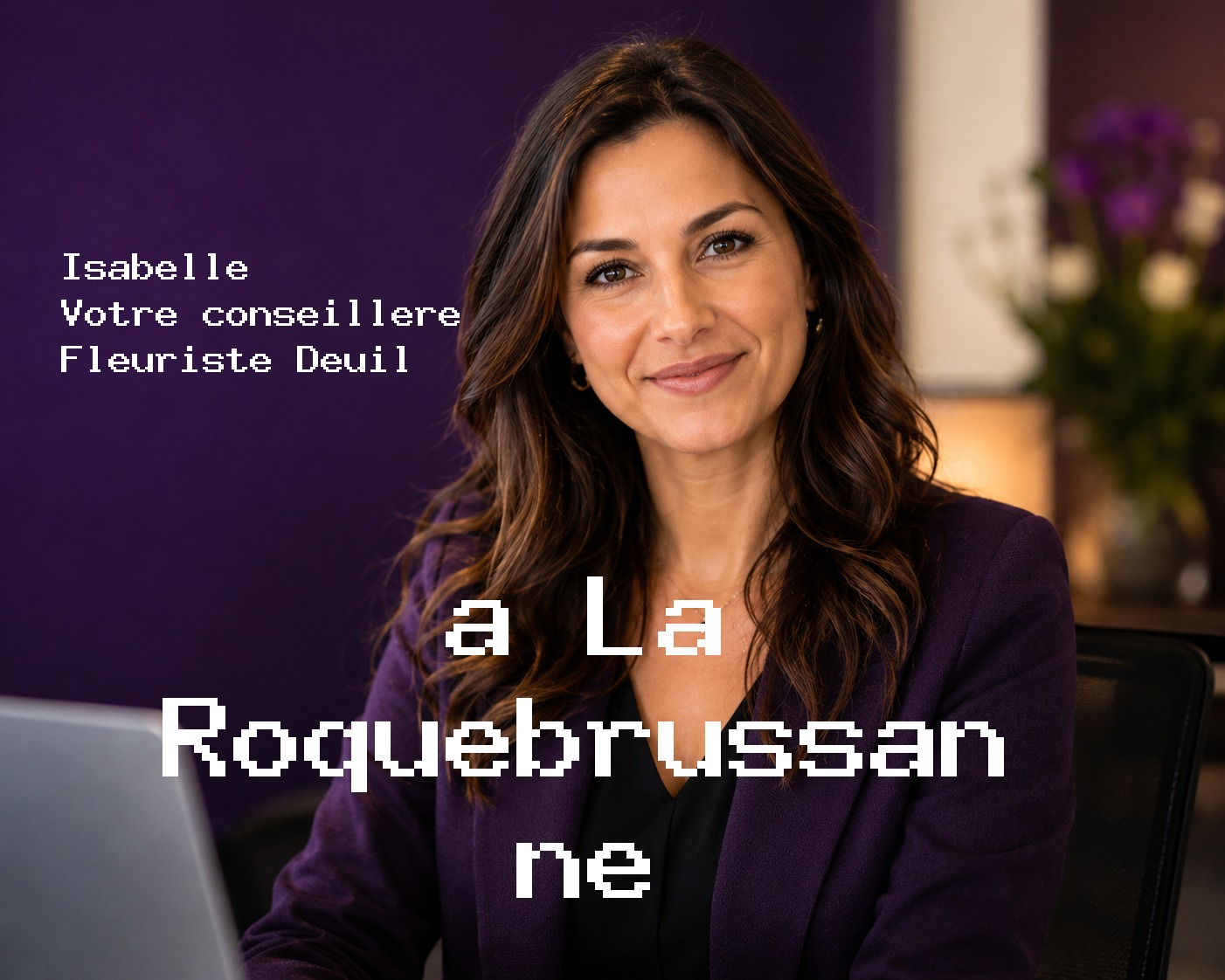 Isabelle, votre conseillère Fleuriste Deuil à La Roquebrussanne