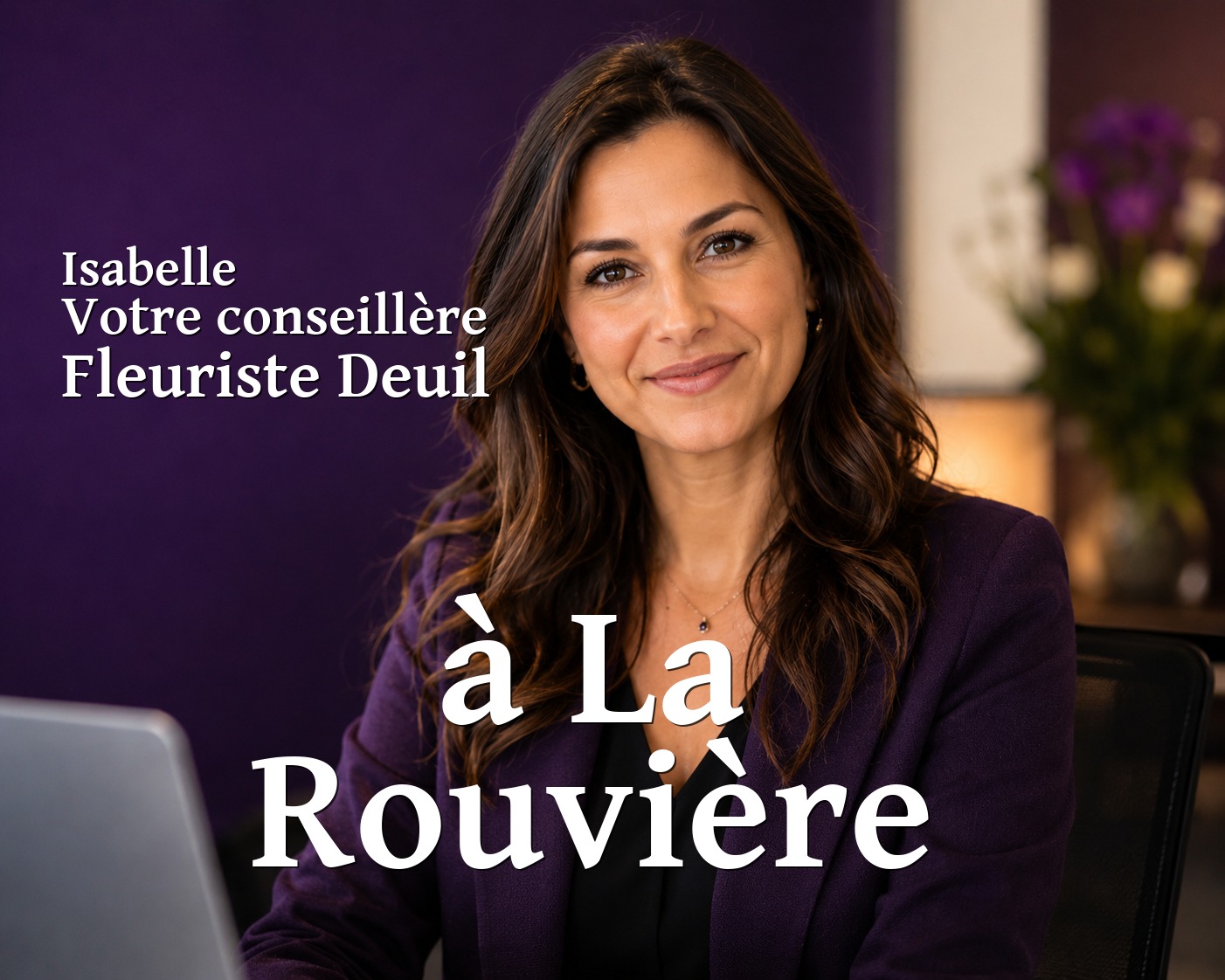 Isabelle, votre conseillère Fleuriste Deuil à La Rouvière
