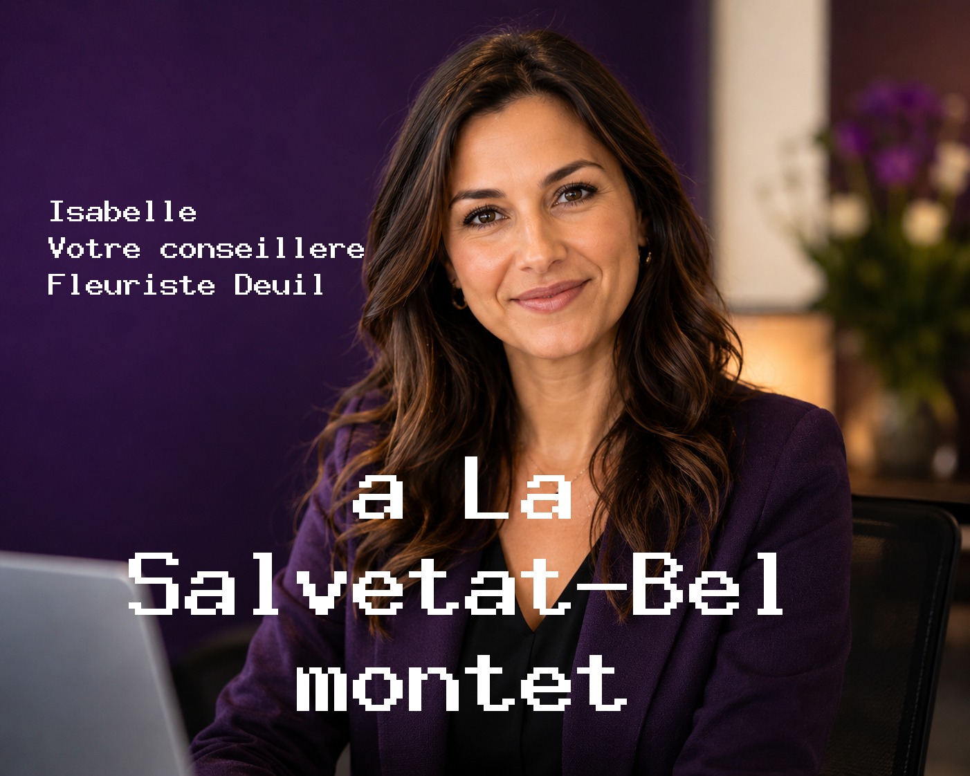 Isabelle, votre conseillère Fleuriste Deuil à La Salvetat-Belmontet