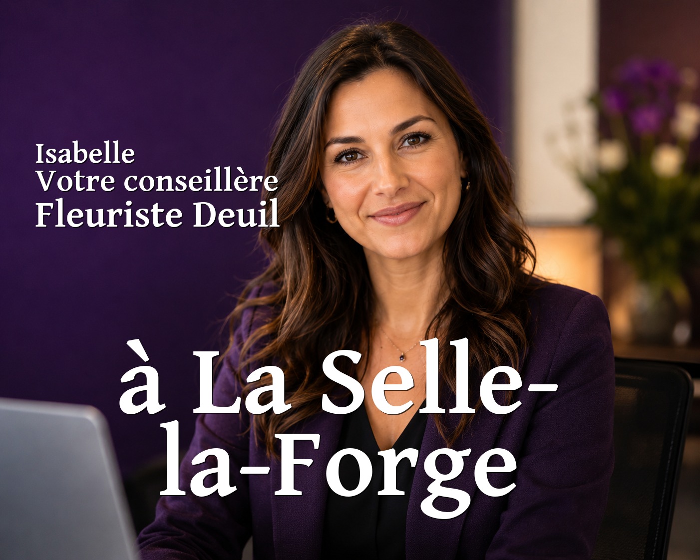Isabelle, votre conseillère Fleuriste Deuil à La Selle-la-Forge