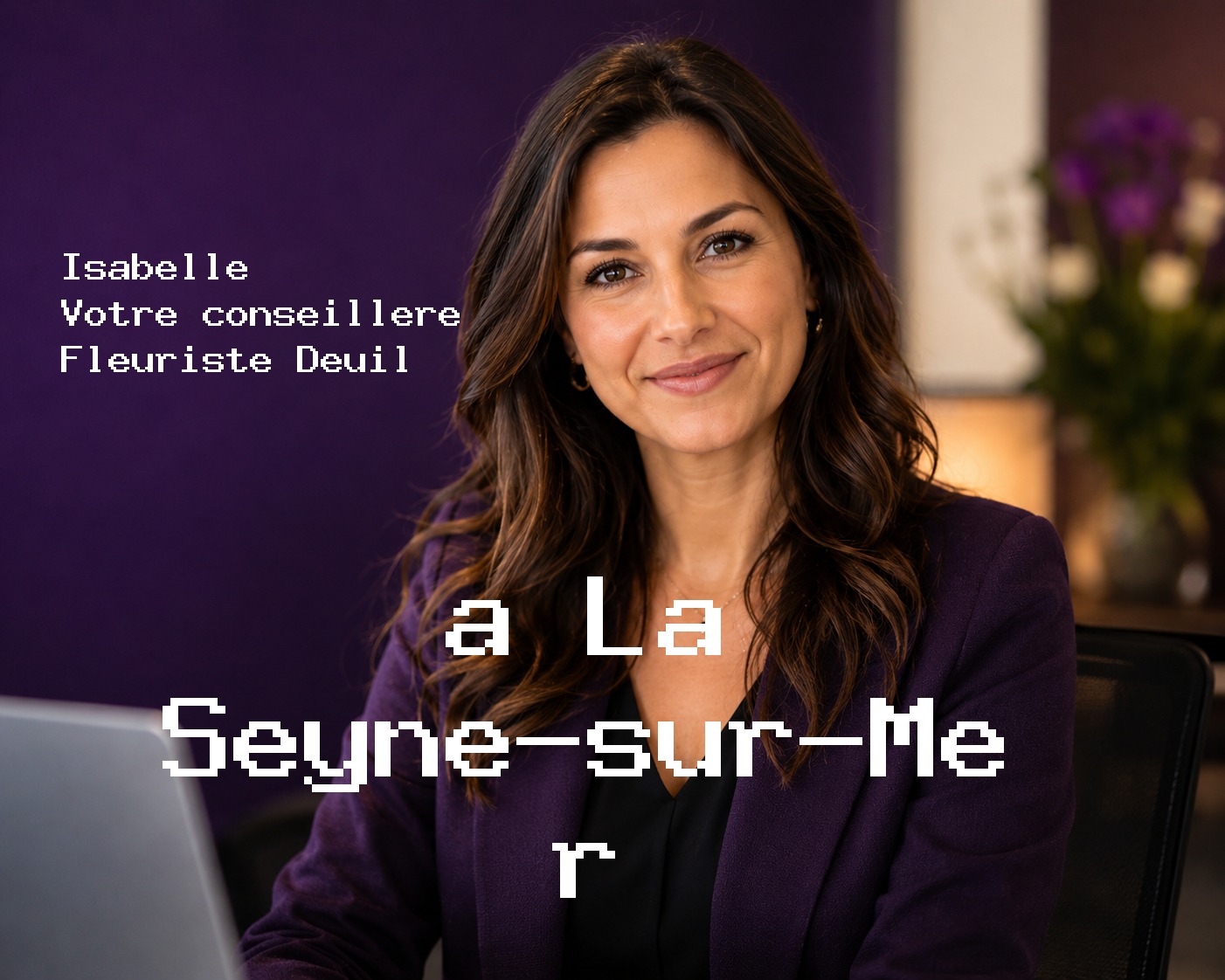 Isabelle, votre conseillère Fleuriste Deuil à La Seyne-sur-Mer