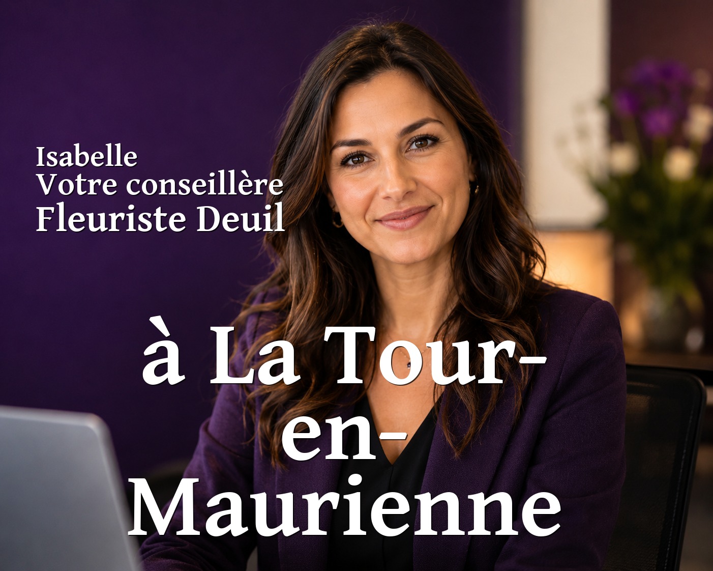 Isabelle, votre conseillère Fleuriste Deuil à La Tour-en-Maurienne