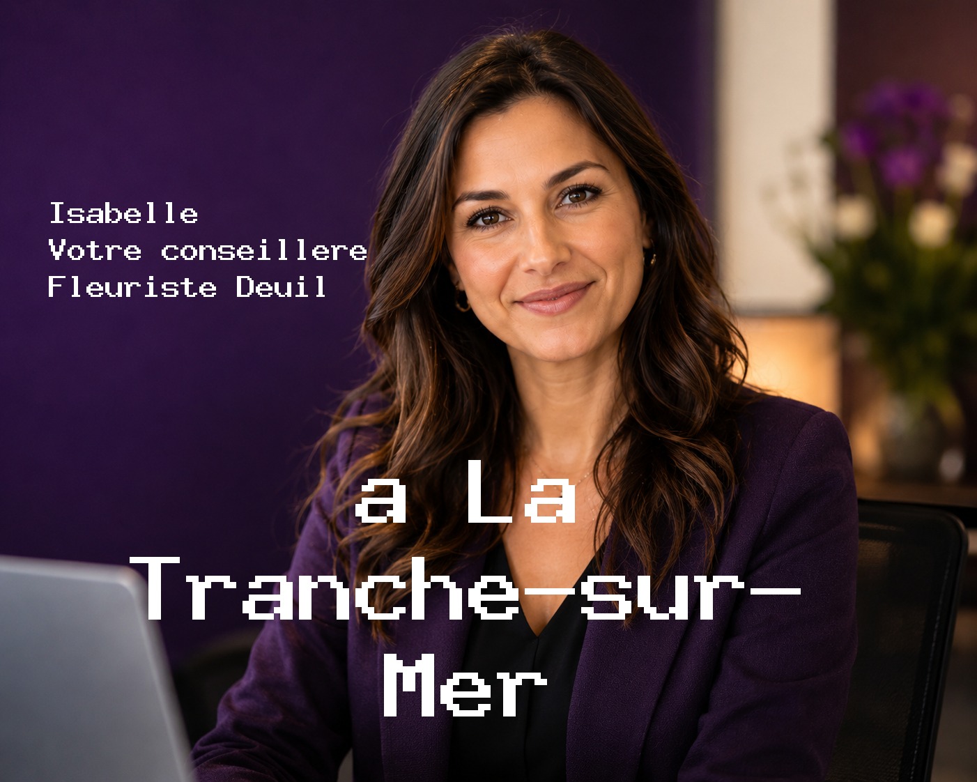 Isabelle, votre conseillère Fleuriste Deuil à La Tranche-sur-Mer