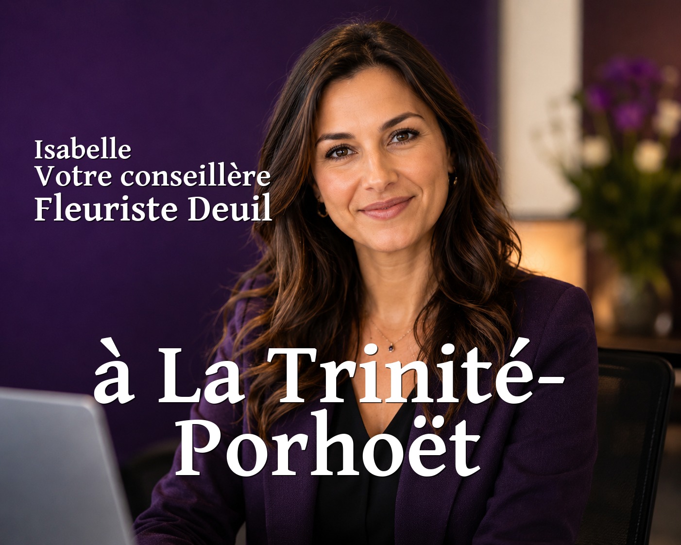 Isabelle, votre conseillère Fleuriste Deuil à La Trinité-Porhoët