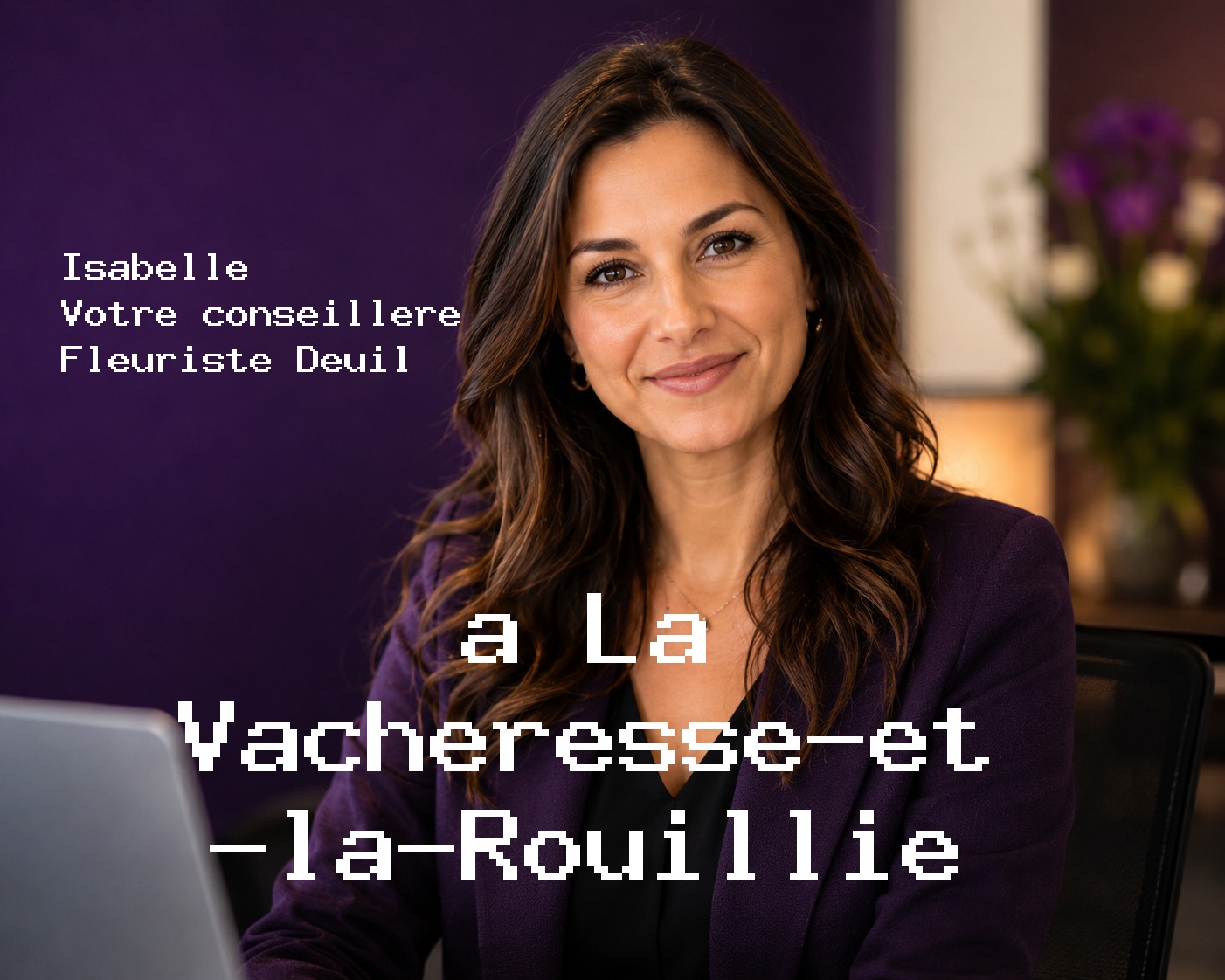Isabelle, votre conseillère Fleuriste Deuil à La Vacheresse-et-la-Rouillie